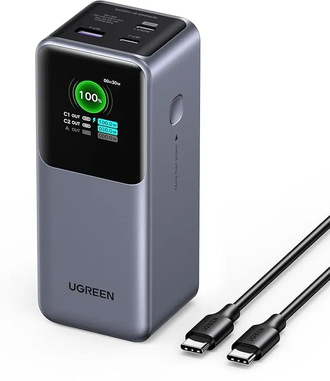 UGREEN Nexode 20000mAh 130W Portable Power Bank Review – Fast Charging Anywhere